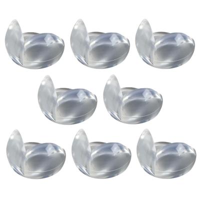 Hoekbeschermers - 8x - rond - transparant - baby veiligheid - tafel hoekbescherming
