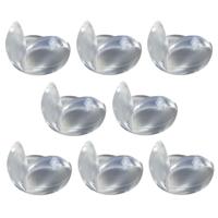 Hoekbeschermers - 8x - rond - transparant - baby veiligheid - tafel hoekbescherming