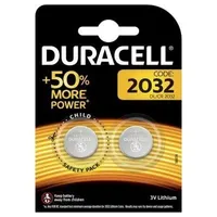 Duracell Knoopcelbatterijen - 3V Lithium DL 2032 2 Stuks - thumbnail