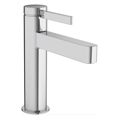 Hansgrohe Wastafelmengkraan Finoris Eengreeps 110 met PushOpen Waste Chroom