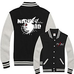 geinspireerd door Akame Ga Kill! Tatsumi Kon Varsity-jas Poly / Katoen Anime Harajuku Grafisch Kawaii Jas Voor Voor heren / Dames Lightinthebox