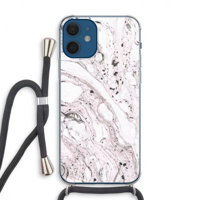 Mengelmoes: iPhone 12 Transparant Hoesje met koord