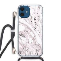 Mengelmoes: iPhone 12 Transparant Hoesje met koord