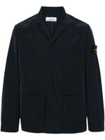 Stone Island blazer à appliqué Compass - Bleu - thumbnail