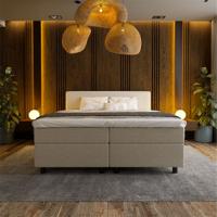 Boxspring 180x220 Cm Koudschuim + 10 Cm Incl. Montage Nova Spring - Dekbed-Discounter.nl