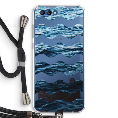 Oceaan: Honor 10 Transparant Hoesje met koord