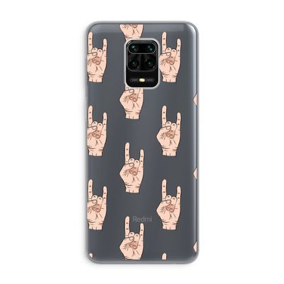 Rock: Xiaomi Redmi Note 9 Pro Transparant Hoesje