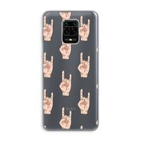 Rock: Xiaomi Redmi Note 9 Pro Transparant Hoesje