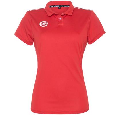 The Indian Maharadja Dames Tech Polo Shirt IM - Red