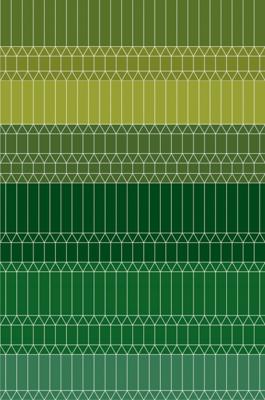 Moooi Carpets - Zigzag Green - 200x300 cm Vloerkleed