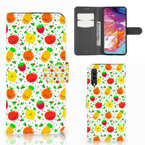 Samsung Galaxy A70 Book Cover Fruits