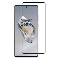 OnePlus 12 Full Cover Glazen Screenprotector - Zwarte Rand - thumbnail