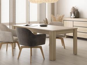 Eettafel CASTRO 190 cm elegante eik