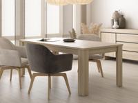 Eettafel CASTRO 190 cm elegante eik