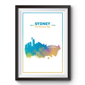 Poster Skyline Sydney