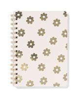 HEMA Notitieboek Spiraal A5 Lijnen Bloemen