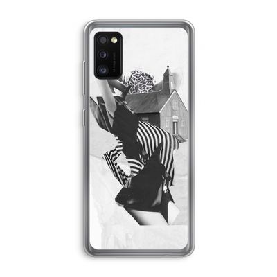 House: Samsung Galaxy A41 Transparant Hoesje