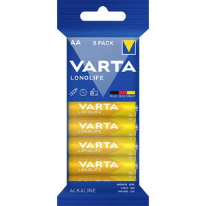 Varta LONGLIFE AA Folie 8 AA batterij (penlite) Alkaline 2800 mAh 1.5 V 8 stuk(s)