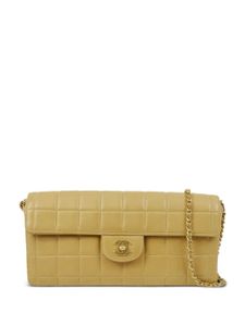 CHANEL Pre-Owned sac porté épaule Choco Bar East West (2002) - Jaune