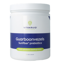 Guarboonvezels sunfiber hoogwaardige prebiotica 450 Gram