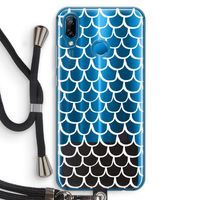 Dakpannetjes: Huawei P20 Lite Transparant Hoesje met koord