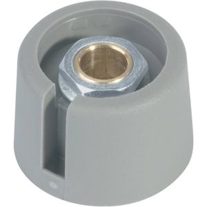 OKW A3016068 A3016068 Draaiknop Grijs (Ø x h) 16 mm x 16 mm 1 stuk(s)