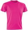 Spiro RT287 Impact Aircool Performance Tee - Super Pink - S