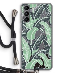 This Sh*t Is Bananas: Samsung Galaxy S21 Transparant Hoesje met koord