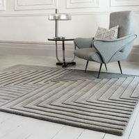 Vloerkleed Form Rug - Silver - thumbnail