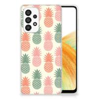 Samsung Galaxy A33 5G | Siliconen Case | Ananas
