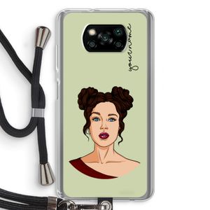 Pop-Art Creator: Xiaomi Poco X3 Pro Transparant Hoesje met koord