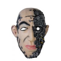 Horror feest masker cyborg - thumbnail