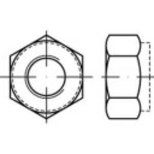 TOOLCRAFT TO-5430231 Zeskantmoeren M24 Staal Galvanisch verzinkt 25 stuk(s)