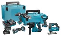 Makita DK402NX accu combiset XGT 40V 5-delig in 2 M-boxen Makita DK402NX accu combiset XGT 40V 5-delig in 2 M-boxen