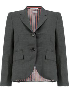 Thom Browne blazer à simple boutonnage - Gris