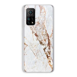 Goud marmer: Xiaomi Mi 10T 5G Transparant Hoesje