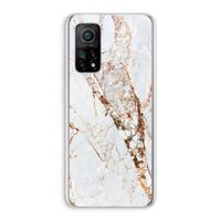 Goud marmer: Xiaomi Mi 10T 5G Transparant Hoesje Goud marmer: Xiaomi Mi 10T 5G Transparant Hoesje