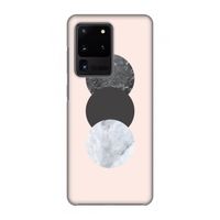 Marmeren cirkels: Volledig geprint Samsung Galaxy S20 Ultra Hoesje