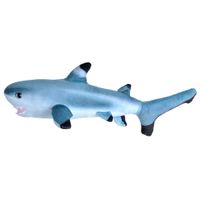 Pluche knuffel zwartpunt haai van 35 cm - thumbnail