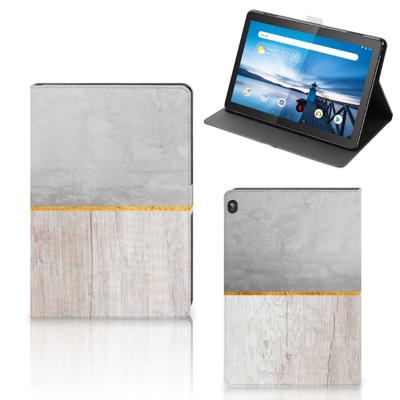 Lenovo Tablet M10 Tablet | Book Cover | Wood Concrete Lenovo Tablet M10 Tablet | Book Cover | Wood Concrete