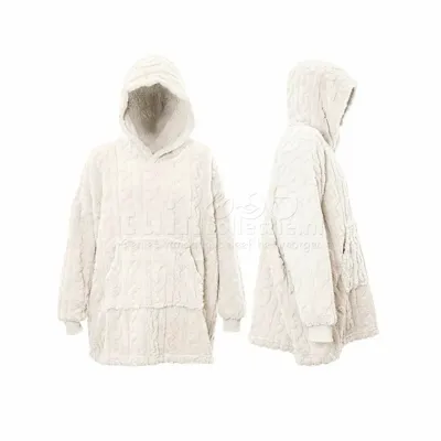 Hoodie Pleun Dove White One Size