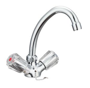 Schutte SAVINO tweegreepskraan wastafel | chroom
 37210