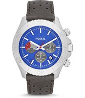 Horlogeband Fossil CH2893 Leder Bruin 22mm