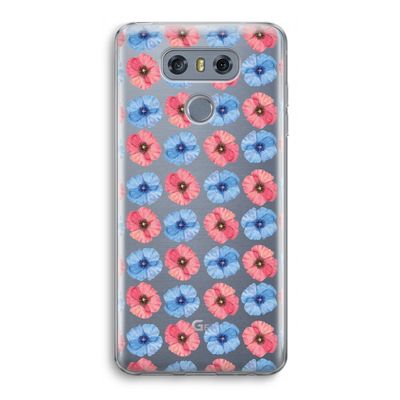 Klaproosjes: LG G6 Transparant Hoesje