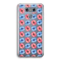 Klaproosjes: LG G6 Transparant Hoesje Klaproosjes: LG G6 Transparant Hoesje