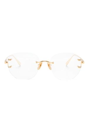 Linda Farrow lunettes de vue Sandor à monture ovale