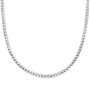 Ketting Gourmetschakel geslepen zilver 5,6 mm