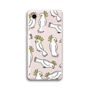 Papegaai: Google Pixel 3 XL Transparant Hoesje