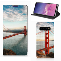 Samsung Galaxy S10 Book Cover Golden Gate Bridge - thumbnail