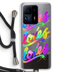 Loves: Xiaomi Mi Mix 4 Transparant Hoesje met koord
